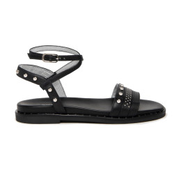 SANDALO NEROGIARDINI DONNA TAMIGI NERO TR TEULADA  NERO E307620D/100