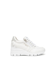 SNEAKERS NEROGIARDINI DONNA CILE BIANCO T.GIOVE BIANCO/GRIGI ETOILE ARGENTO EVA AGOSTA E615221D/707