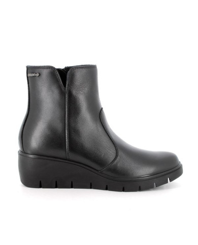 STIVALETTI ENVAL SOFT DONNA NERO ZIP LATERALE ZEPPA 5CM 6766400