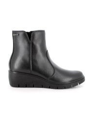 STIVALETTI ENVAL SOFT DONNA NERO ZIP LATERALE ZEPPA 5CM 6766400