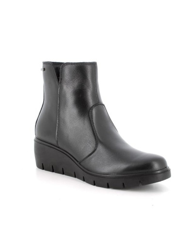 STIVALETTI ENVAL SOFT DONNA NERO ZIP LATERALE ZEPPA 5CM 6766400