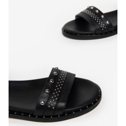 SANDALO NEROGIARDINI DONNA TAMIGI NERO TR TEULADA  NERO E307620D/100