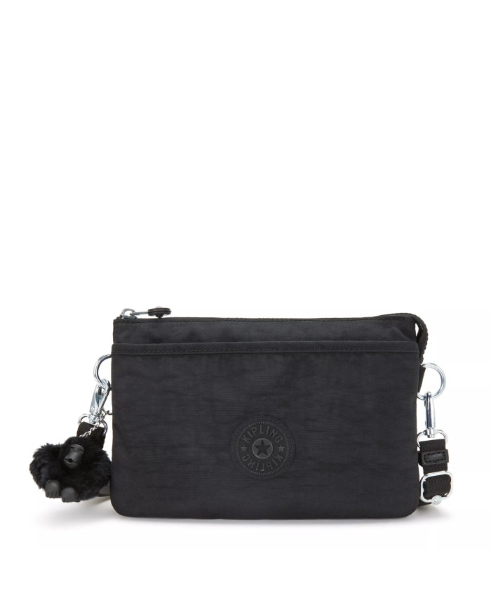 BORSA A TRACOLLA KIPLINK RIRI BLACK NOIR ONE SIZE 16X24X6.5CM KPKI7590P391