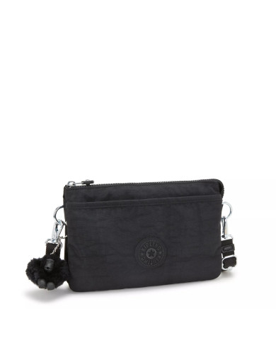 BORSA A TRACOLLA KIPLINK RIRI BLACK NOIR ONE SIZE 16X24X6.5CM KPKI7590P391