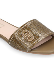 CIABATTE LIU JO DONNA SANDY 03 - SLIPPER PRINTED COCCO SPREAD JUNGLE SA6127EX068S4001