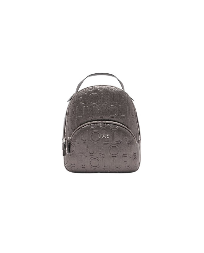 ZAINO LIU JO DONNA ECS M  BACKPACK ANTRACITE MET. 26X9X30CM AF5157 E0538 04020