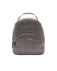 ZAINO LIU JO DONNA ECS M  BACKPACK ANTRACITE MET. 26X9X30CM AF5157 E0538 04020