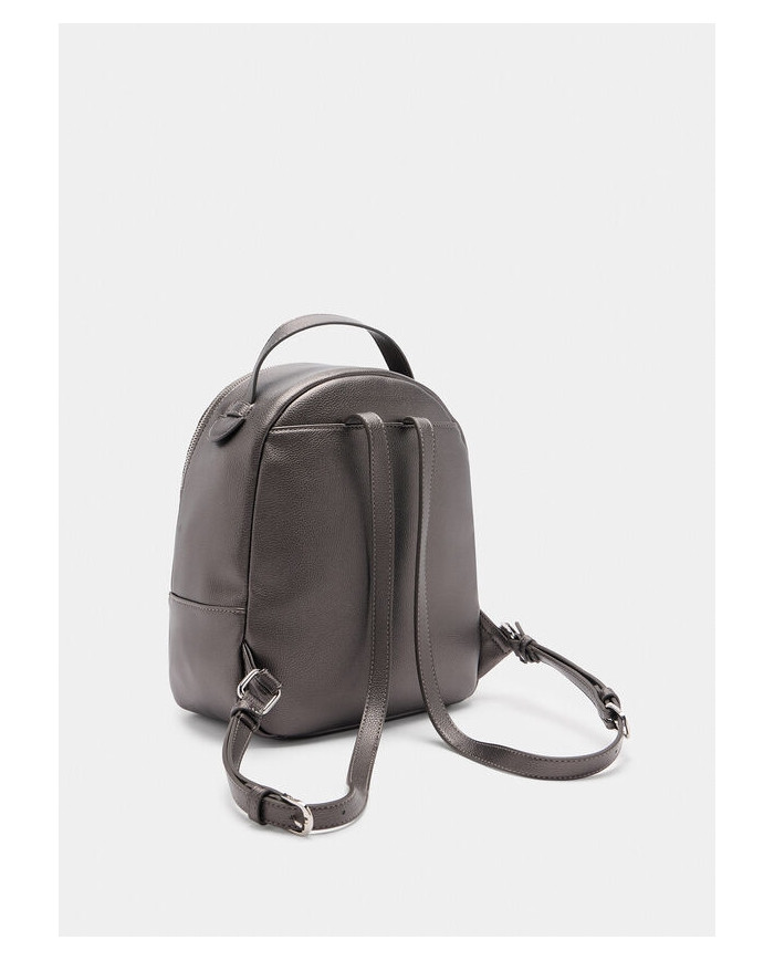 ZAINO LIU JO DONNA ECS M  BACKPACK ANTRACITE MET. 26X9X30CM AF5157 E0538 04020