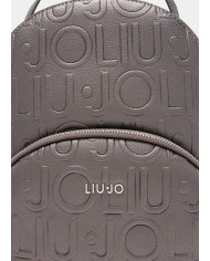 ZAINO LIU JO DONNA ECS M  BACKPACK ANTRACITE MET. 26X9X30CM AF5157 E0538 04020