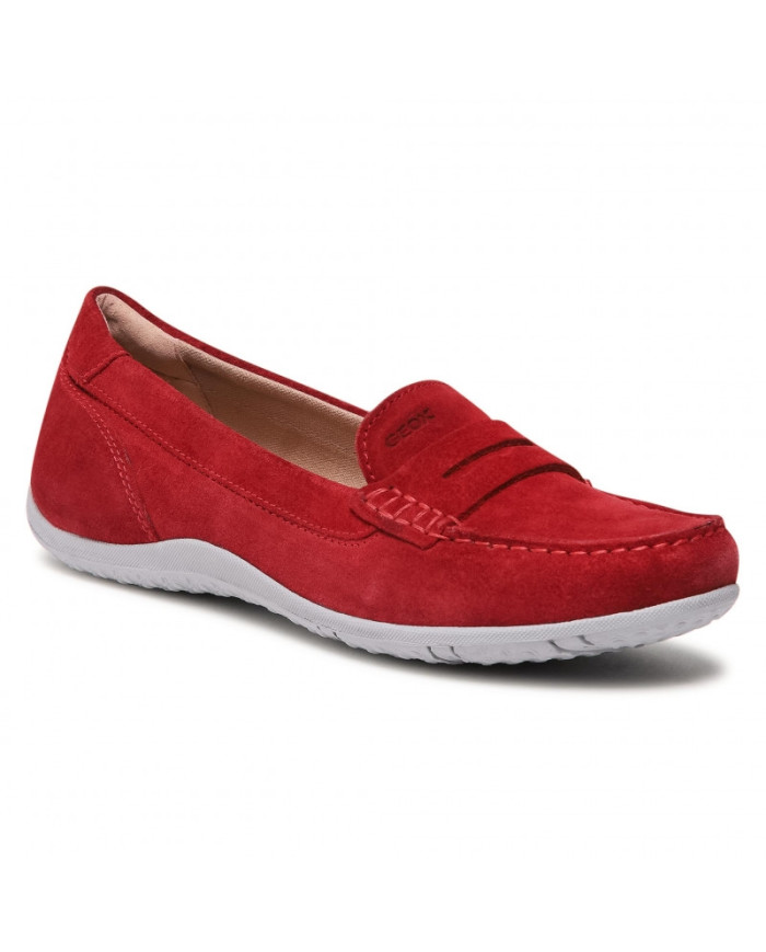 MOCASSINO GEOX DONNA D92DNA/00022/C7017 ROSSO