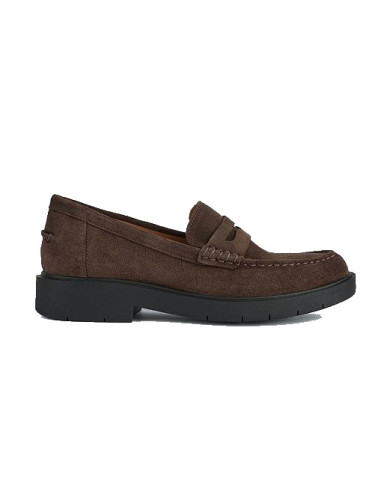 MOCASSINO GEOX DONNA SPHERICA OIL.SUEDE COFFE D25QRA 00023 C6009