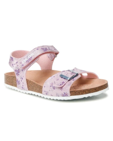 SANDALI  GEOX BAMBINAJ ADRIEL SINT.GLITTER ROSA J028MC 000QD C8005 tg:36-37