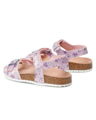SANDALI  GEOX BAMBINAJ ADRIEL SINT.GLITTER ROSA J028MC 000QD C8005 tg:36-37