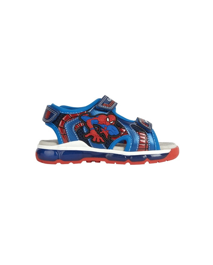 SANDALI  GEOX BAMBINO ANDROID SPIDER MAN  NAVY/ROYAL J350QA 014CE C4226 TG: 28-35