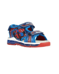 SANDALI  GEOX BAMBINO ANDROID SPIDER MAN  NAVY/ROYAL J350QA 014CE C4226 TG: 28-35