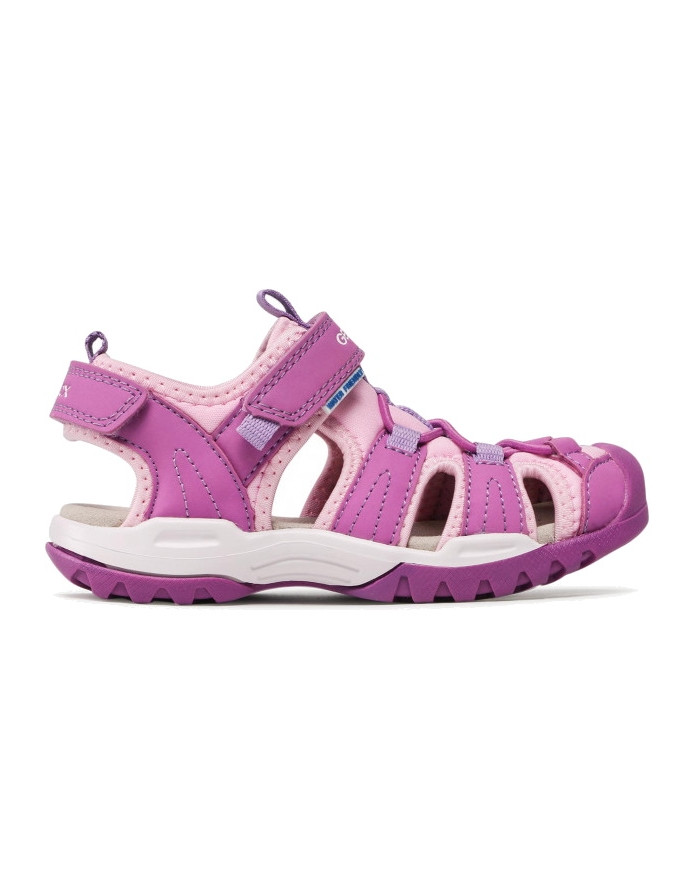 SANDALI GEOX BAMBINA J BOREALIS G.A. LYCRA DBK PURPLE/PINK J250WA 01550 C8224