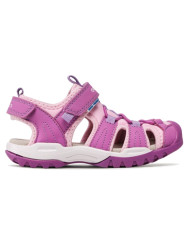SANDALI GEOX BAMBINA J BOREALIS G.A. LYCRA DBK PURPLE/PINK J250WA 01550 C8224