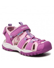 SANDALI GEOX BAMBINA J BOREALIS G.A. LYCRA DBK PURPLE/PINK J250WA 01550 C8224