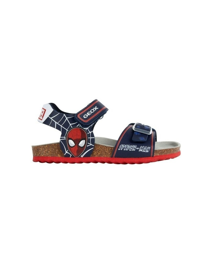 SANDALI  GEOX JUNIOR J GHITA SPIEDERMAN NAVY/RED J358LC 000BC C0735