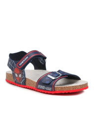 SANDALI  GEOX JUNIOR J GHITA SPIEDERMAN NAVY/RED J358LC 000BC C0735