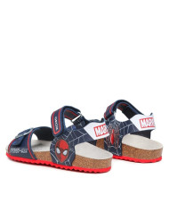 SANDALI  GEOX JUNIOR J GHITA SPIEDERMAN NAVY/RED J358LC 000BC C0735