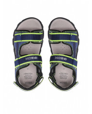 SANDALI  GEOX BAMBINO STRADA  BLUE/LIME J1524A 014CE C4052