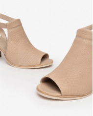 TRONCHETTI NEROGIARDINI DONNA PELLE CHAMPAGNELUCKY 7CM E409760D/439