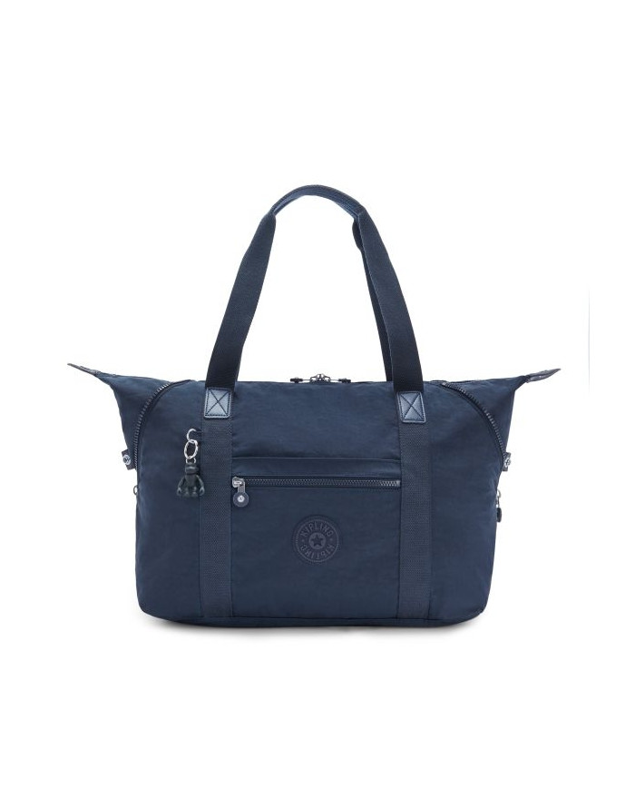 BORSA KIPLING ART M BLUE BLEU 2 MULTIUSO CON PASSANTE TROLLEY 58X32X20CM KPK1340596V1