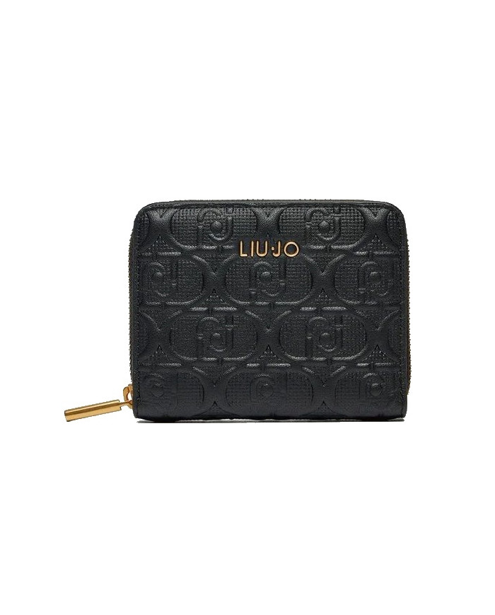 PORTAFOGLIO LIU JO  ECS M ZIP BROWN STONE 13.5X3X10CM AF4281 E0538 22222