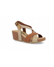 SANDALI BIONATURA DONNA 37 MARATEA IMB. NABUK MULTI TORTORA 37MARAT-I-NAMTO