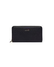 PORTAFOGLIO LIU JO  ECS M ZIP BLACK 19X2X10CM AF4281 E0037 22222