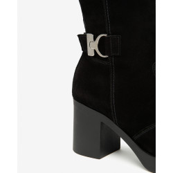 STIVALI NEROGIARDINI DONNA AROLD VELO NERO TR CARTAGENA TACCO 7,5CM I514660D/100