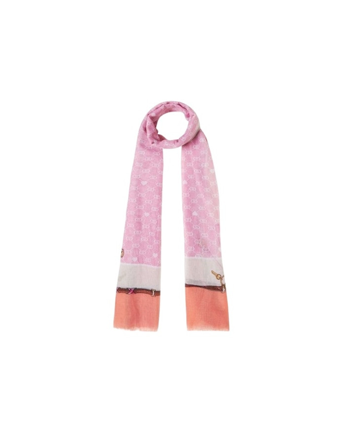 SCIARPA SCIALLE  LIU JO DONNA STOLA ROSA 70X180CM 2A5025 T0300 72624