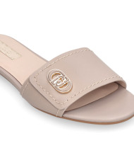 CIABATTE LIU JO DONNA SANDY 03 - SLIPPER CALF WARM STONE SA6127P0102S3951