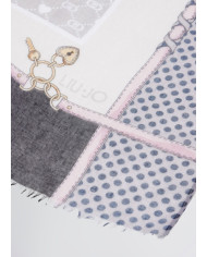 SCIARPA SCIALLE  LIU JO DONNA STOLA NERO 70X180CM 2A5025 T0300 22222