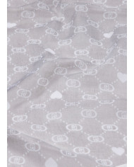 SCIARPA SCIALLE  LIU JO DONNA STOLA NERO 70X180CM 2A5025 T0300 22222