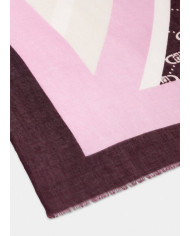 SCIARPA SCIALLE  LIU JO DONNA STOLA CHECK ROSA 70x180CM 2F5072 T0300 43204