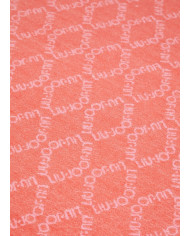 SCIARPA LIU JO DONNA STOLA ROSA CON LOGO 2F3078 T0300 09933
