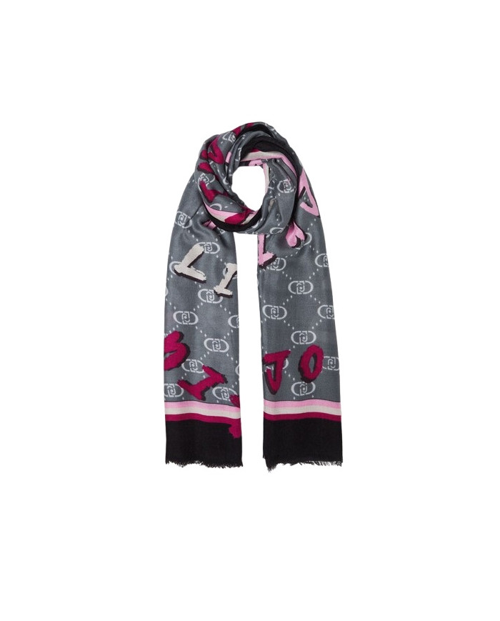 SCIARPA LIU JO DONNA STOLA MANHATTAN NERO 2F4099 T0300 22222