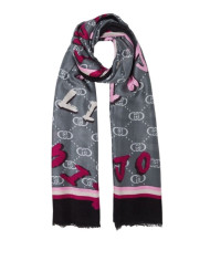 SCIARPA LIU JO DONNA STOLA MANHATTAN NERO 2F4099 T0300 22222