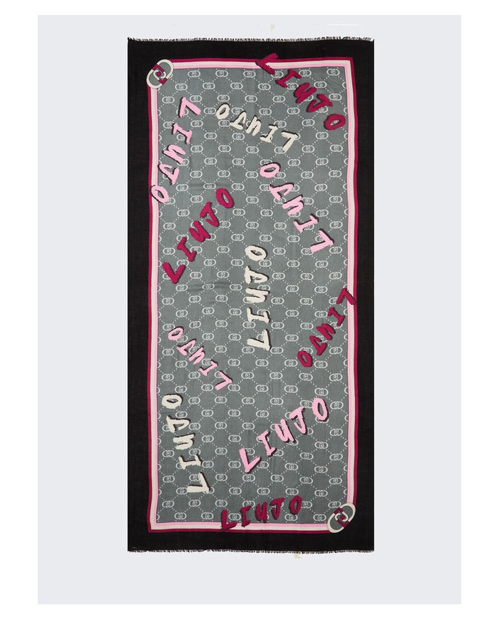 SCIARPA LIU JO DONNA STOLA MANHATTAN NERO 2F4099 T0300 22222