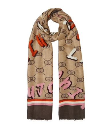 SCIARPA LIU JO DONNA STOLA MANHATTAN MARRONE 2F4099 T0300 00005