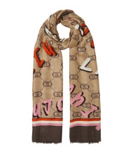 SCIARPA LIU JO DONNA STOLA MANHATTAN MARRONE 2F4099 T0300 00005