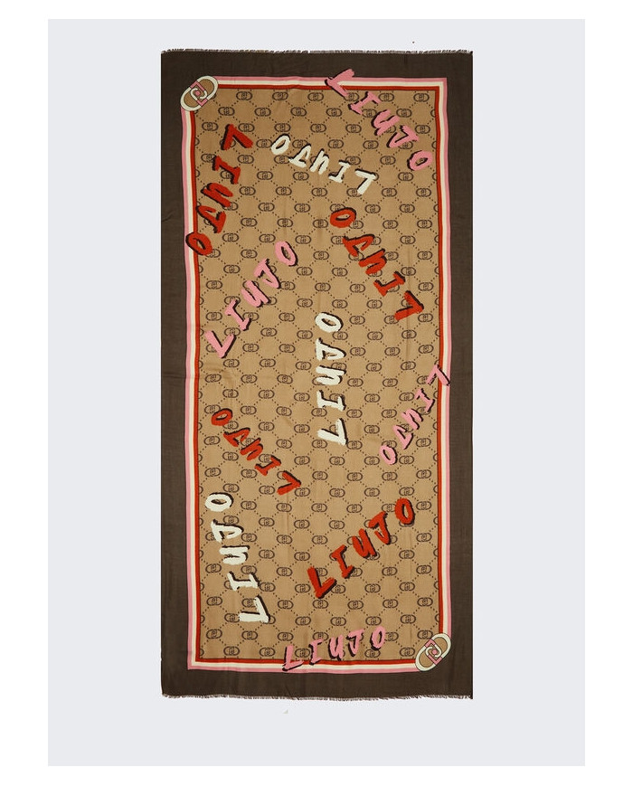 SCIARPA LIU JO DONNA STOLA MANHATTAN MARRONE 2F4099 T0300 00005