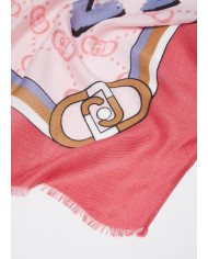 SCIARPA LIU JO DONNA STOLA MANHATTAN ROSA 2F4099 T0300 71927