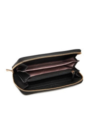 PORTAFOGLIO LIU JO  DONNA ECS XL ZIP AROUND BLACK 19x2x10CM AF5170 E0058 22222