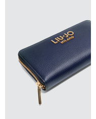 PORTAFOGLIO LIU JO  DONNA WALLET BLU 19X2X10CM AA5155 E0033 94024