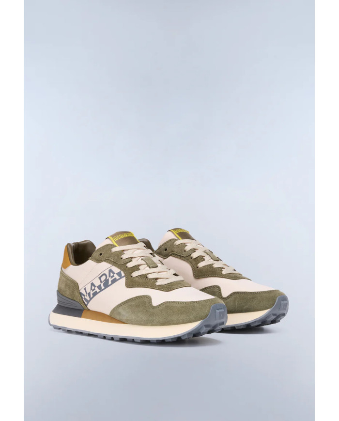 SNEAKERS NAPAPIJRI UOMO S6CORK01/NYS CORK NBA BEIGE/GREEN 