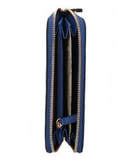 PORTAFOGLIO LIU JO  DONNA WALLET DUST BLUE 19X2X10CM AA5155 E0087 X0682