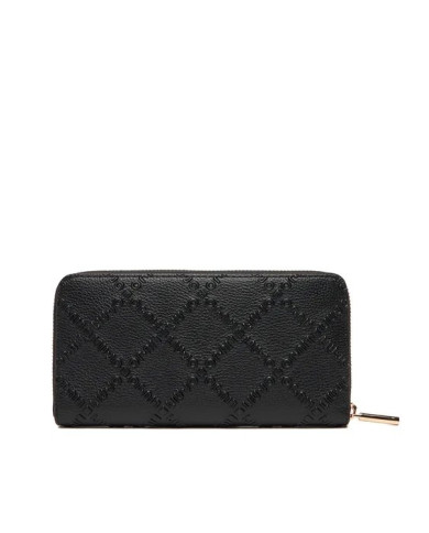 PORTAFOGLIO LIU JO  DONNA ECS XL ZIP AROUND BLACK 19.5X10X2CM AF5170 E0538 22222